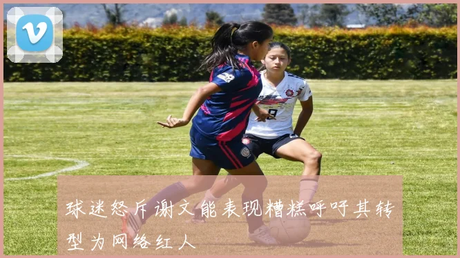 球迷怒斥谢文能表现糟糕呼吁其转型为网络红人